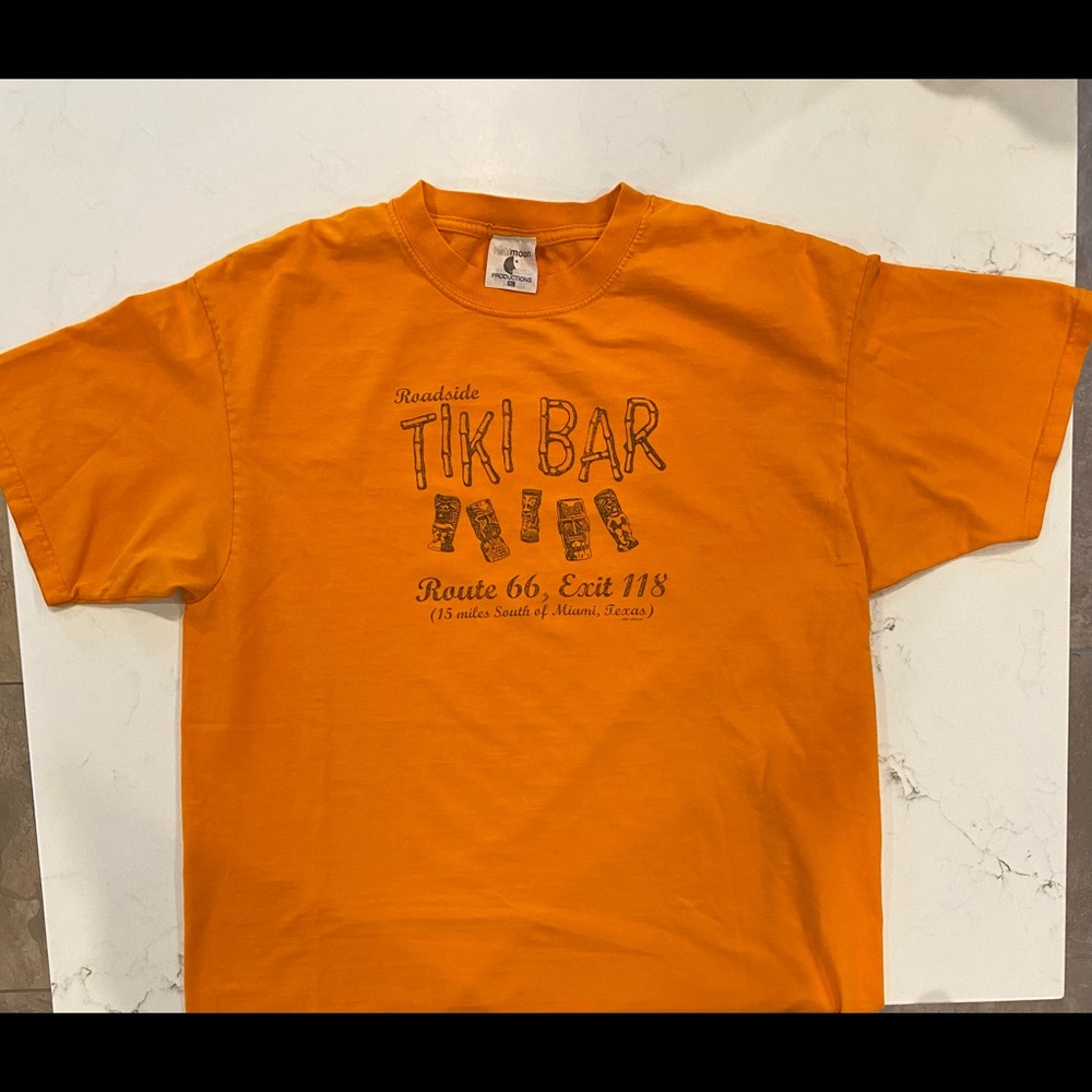 Half Moon Productions TIKI Bar t shirt size XL